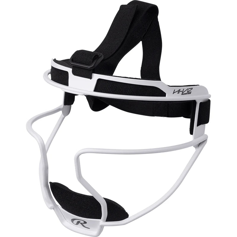2025 Rawlings HI VIZ Ultra Casted Fielder's Mask (RVIZFM) - High Visibility Baseball Face Protection for Catchers & Infielders - Perfect for Youth & Adult Baseball Games, Practices & Training Sessions