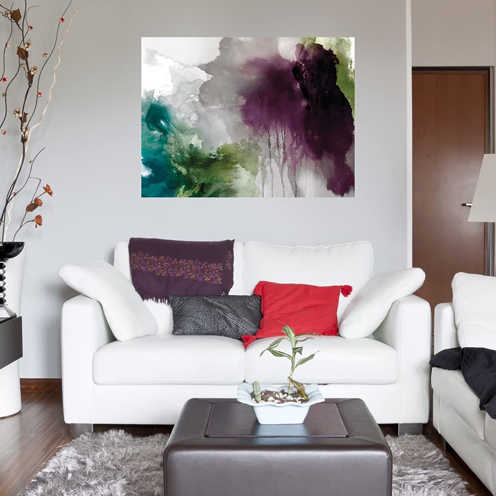 Premium Luvulite Fine Art Canvas Wall Decor by Artist Paul Duncan - 46x35 Inches - Ready to Hang - Modern Abstract Painting for Living Room, Bedroom, Office & More - Perfect for Home Decor, Housewarming Gifts & Interior Design