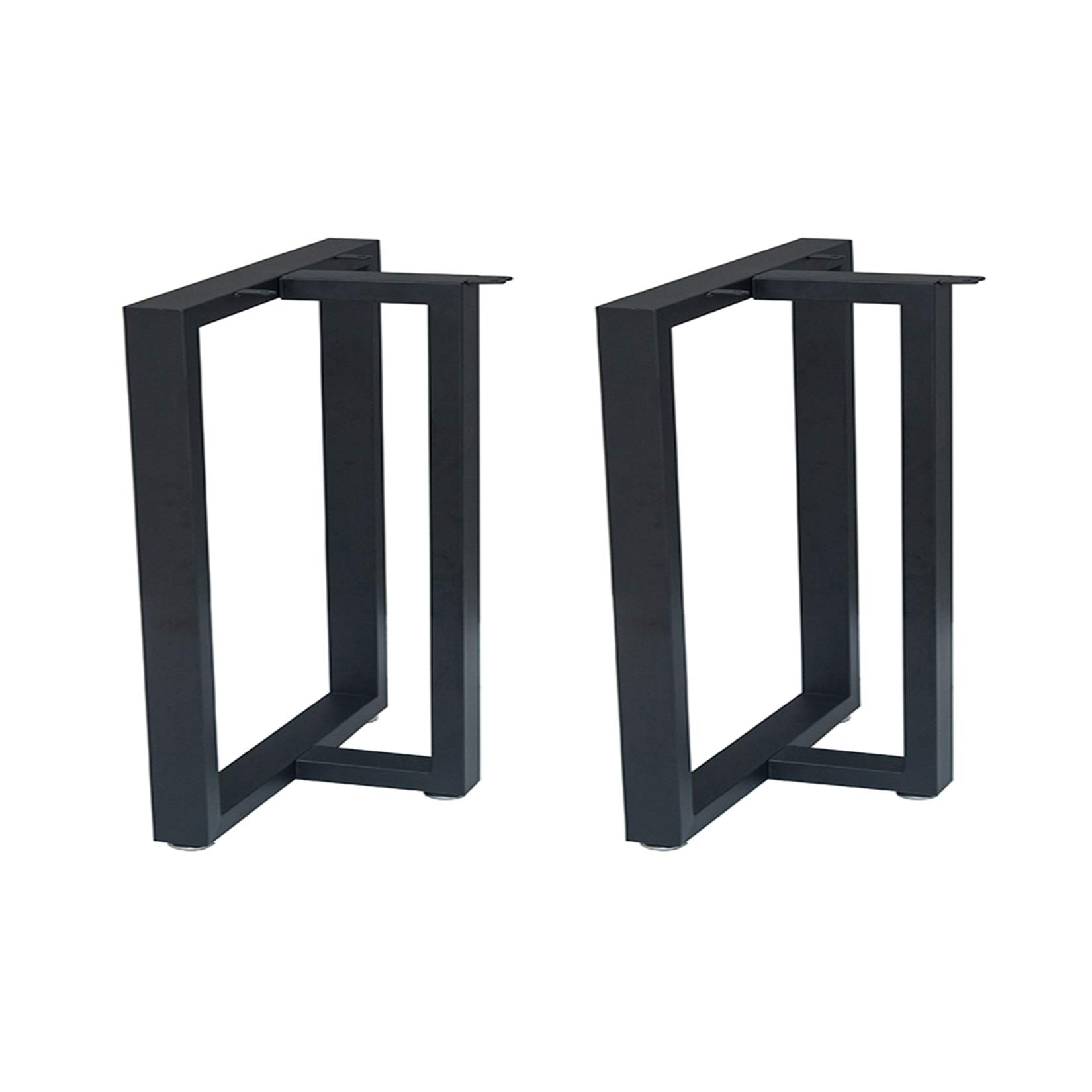 MDEPYCO 2 Pack Heavy Duty Industrial Rustic Table Legs - 15.7
