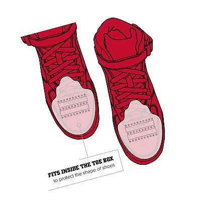 Forcefield Shoe Crease Preventer for Sneakers - Medium Size | Prevents Toe Box Wrinkles & Keeps Shoes Looking New | Perfect for Casual Wear, Gym & Everyday Use
