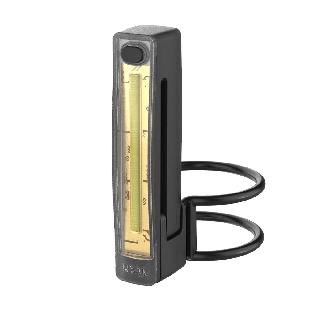 Knog Plus Front Bike Light - High Visibility LED Bicycle Headlight for Night Riding, Commuting & Urban Cycling Safety