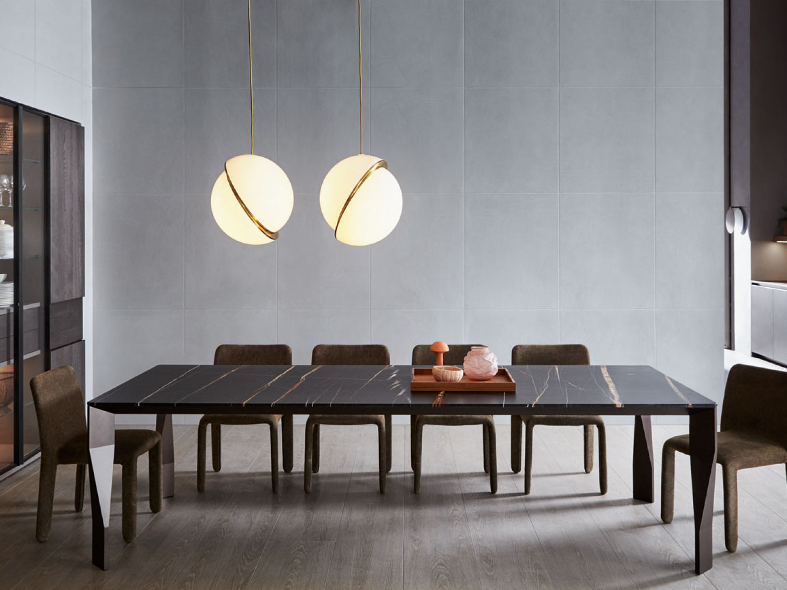 Luxury Diamond Glass Dining Table Set - Modern Elegant Round or Rectangular Design for Home & Restaurant Use - Perfect for Family Gatherings, Dinner Parties & Fine Dining