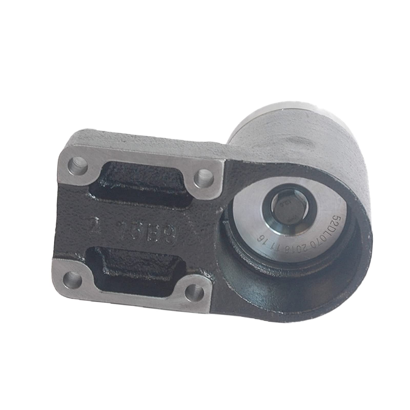 Hconcet Heavy Duty Fan Support Bracket with Pulley & Bolts - Compatible with Cummins 4B 4BT 4BTA 6B 6BT 6BTA Diesel Engines - Replacement Part for Cooling System Maintenance & Repair