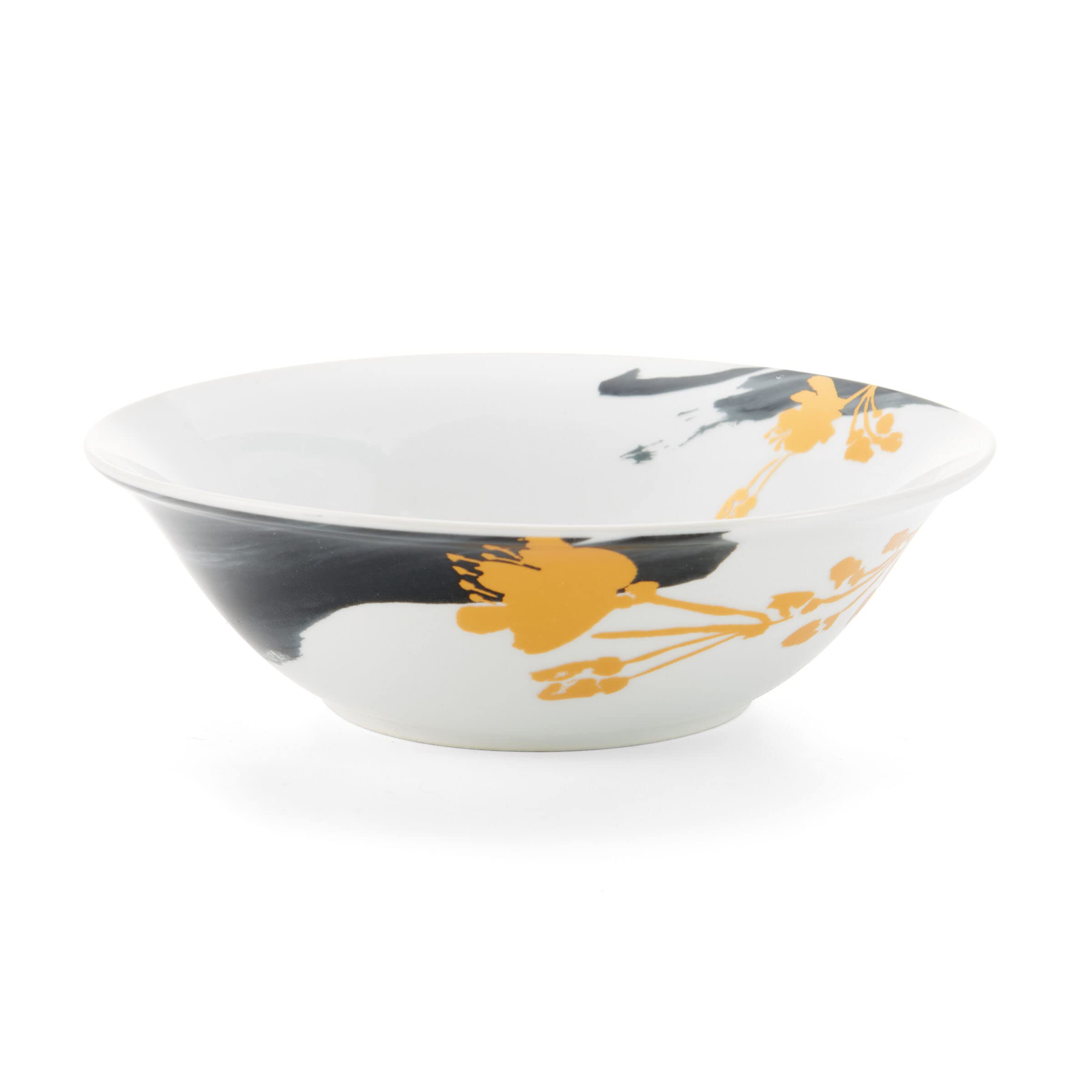 Fitz & Floyd Carmen 24-Piece Dinnerware Set - Service for 8, Colorful Porcelain Dinner Plates, Bowls & Cups - Elegant Table Setting for Holidays, Dinner Parties & Family Gatherings