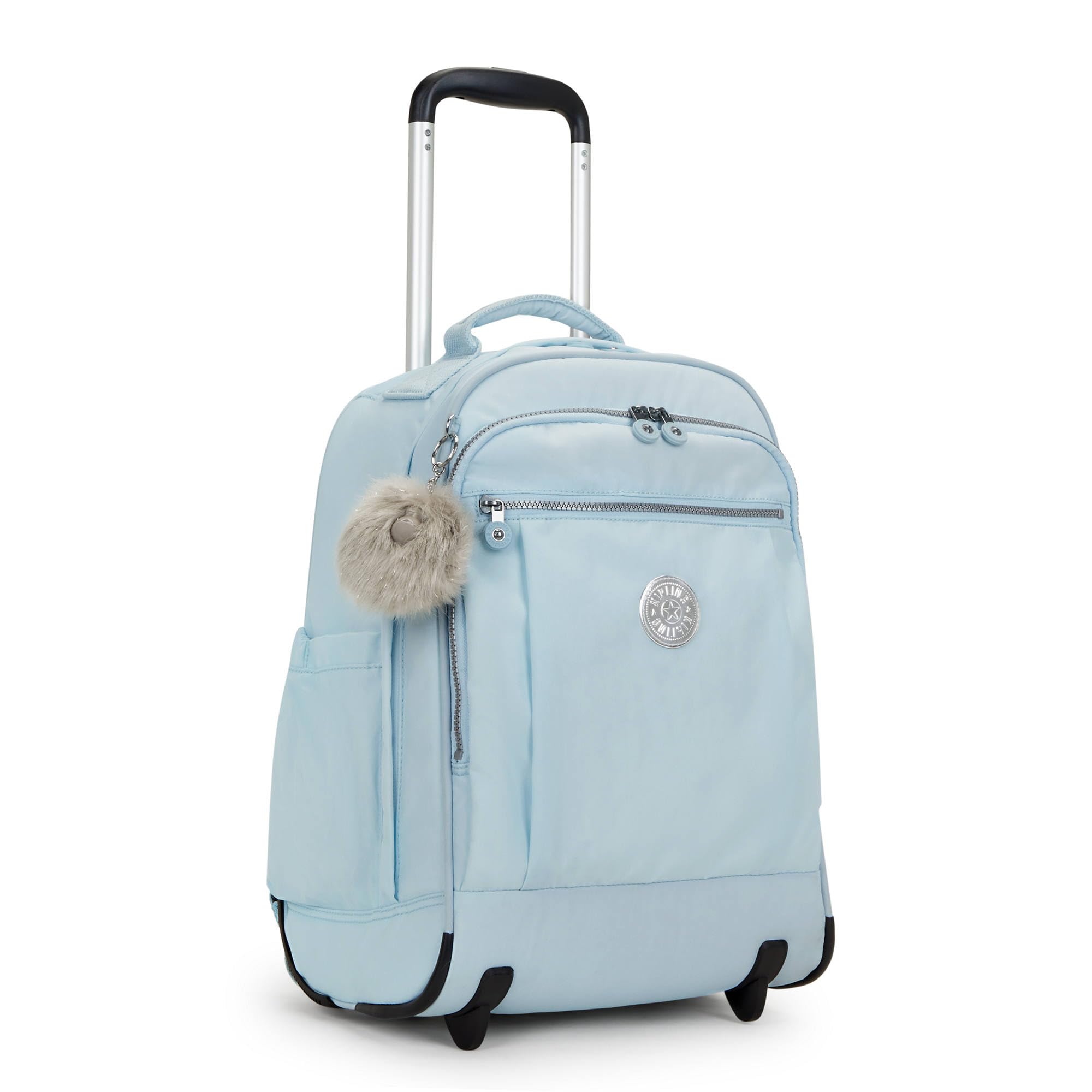 Kipling Women's Gaze Large Rolling Backpack - Durable Wheeled Travel Backpack with Adjustable Shoulder Straps & Spacious Compartment | Perfect for College, Business Trips & Airplane Carry-On | Stylish Nylon Book Bag for Women