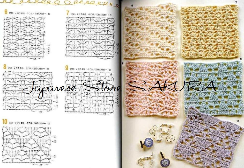 Japanese Crochet 262 Patterns Book - Premium Craft Guide for DIY Knitting & Amigurumi Projects | Perfect for Beginners & Advanced Crocheters | Home Decor, Gifts & Fashion Accessories