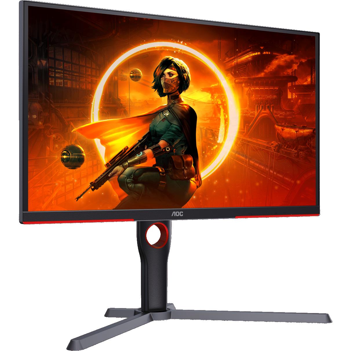 AOC 25G3ZM 24.5 Inch Full HD 240Hz Gaming Monitor - Fast Response, G-Sync Compatible for Competitive Esports & Smooth Gameplay