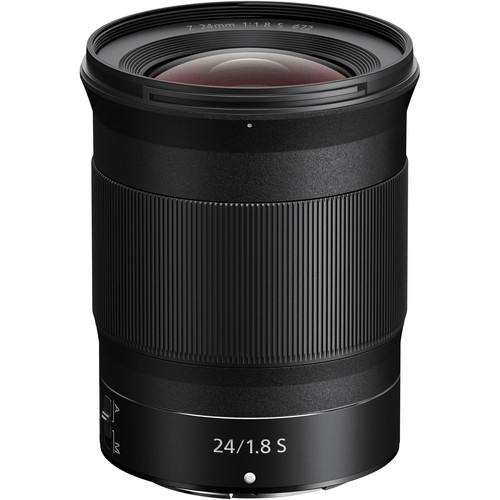 Nikon NIKKOR Z 24mm f/1.8 S Wide-Angle Prime Lens for Mirrorless Cameras - Perfect for Landscape, Street & Low-Light Photography