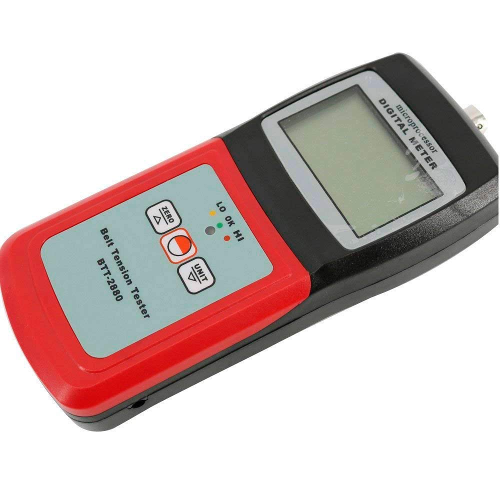 BTT-2880 Digital Belt Tension Tester - RS232/USB Cable & Software Included - Industrial Conveyor Belt Maintenance Tool for Factories & Warehouses
