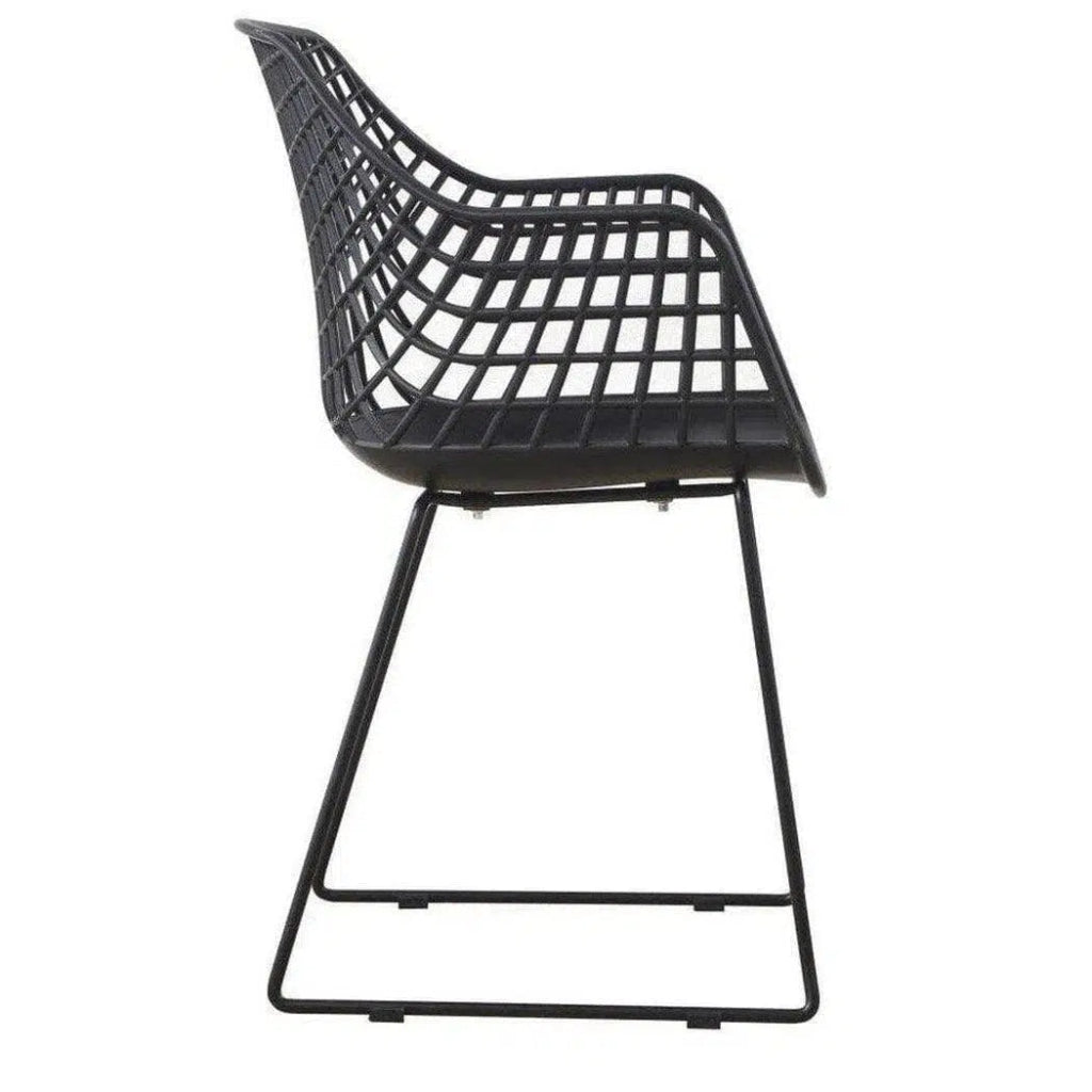 22.5 Inch Modern Black Dining Chair Set - Stylish & Comfortable for Home, Office, and Restaurant Use