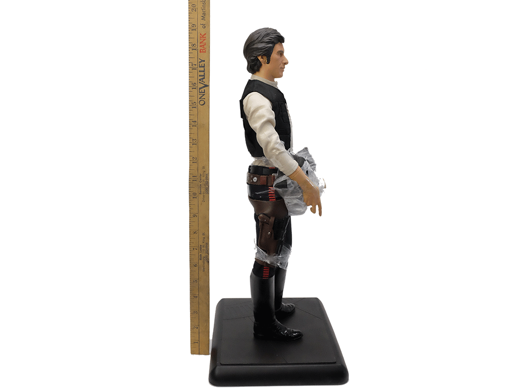 Han Solo Star Wars 1/4 Scale Figure - Episode IV A New Hope Sideshow Collectible (Limited Edition of 2500) - Perfect for Display & Star Wars Fan Collections