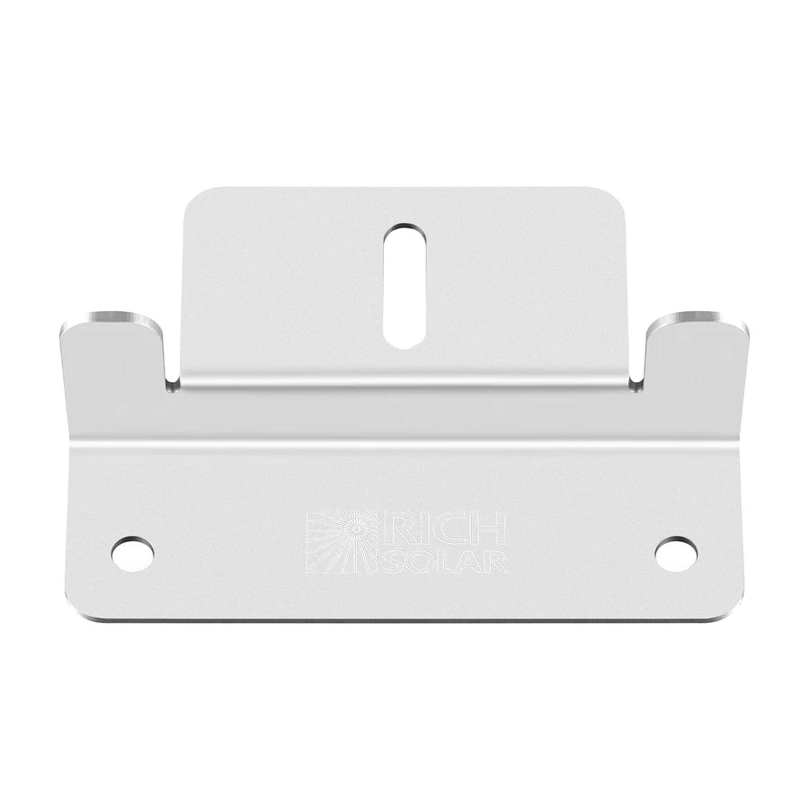 Heavy Duty Solar Panel Mounting Z Brackets - 4 Pack for Secure Installation | High-Quality Anodized Aluminum Bracket Set | Perfect for Roof, Ground, or RV Solar Panel Systems