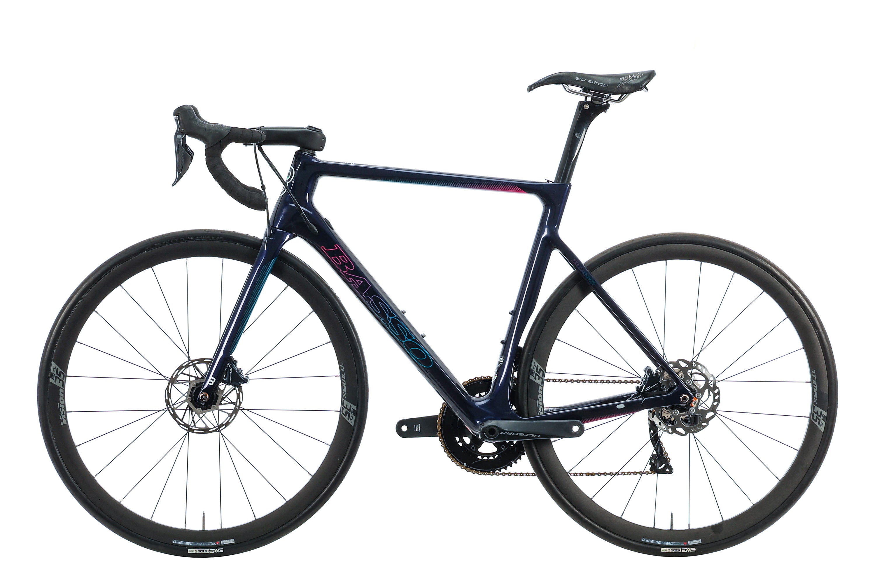Basso Astra 2020 Road Bike - 53cm Carbon Frame, Lightweight & Fast - Perfect for Racing, Commuting & Long-Distance Cycling