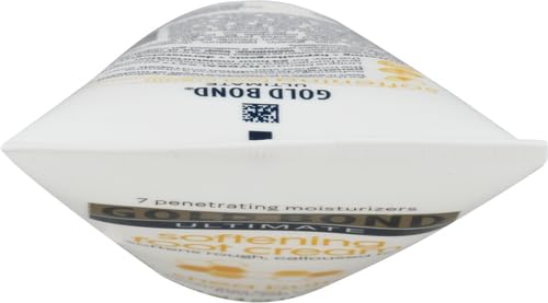 Gold Bond Softening Foot Cream with Shea Butter - 4 oz Moisturizing Treatment for Rough, Dry Feet & Cracked Heels - Ideal for Daily Foot Care & Pedicure Prep