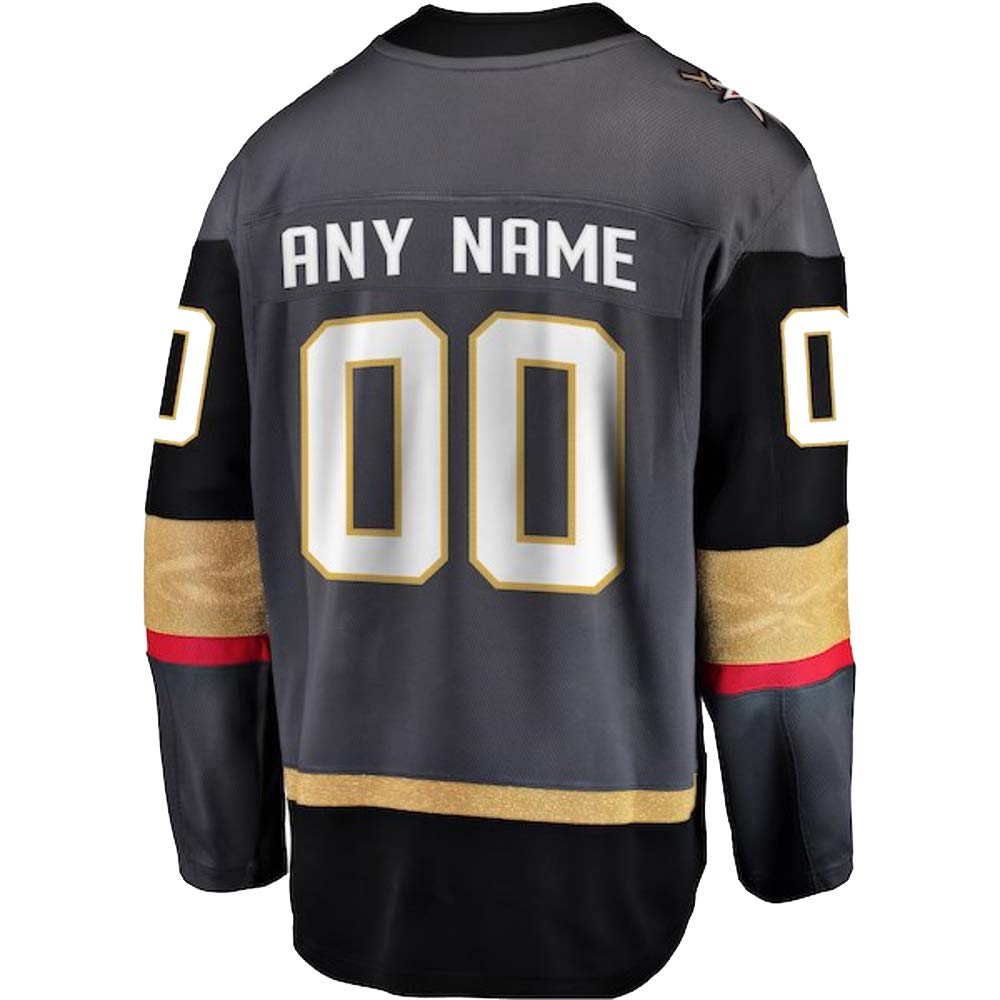 Custom Youth Las Vegas Golden Knights Hockey Jersey - Personalized Name & Number - Perfect for Games, Parties & Fan Events