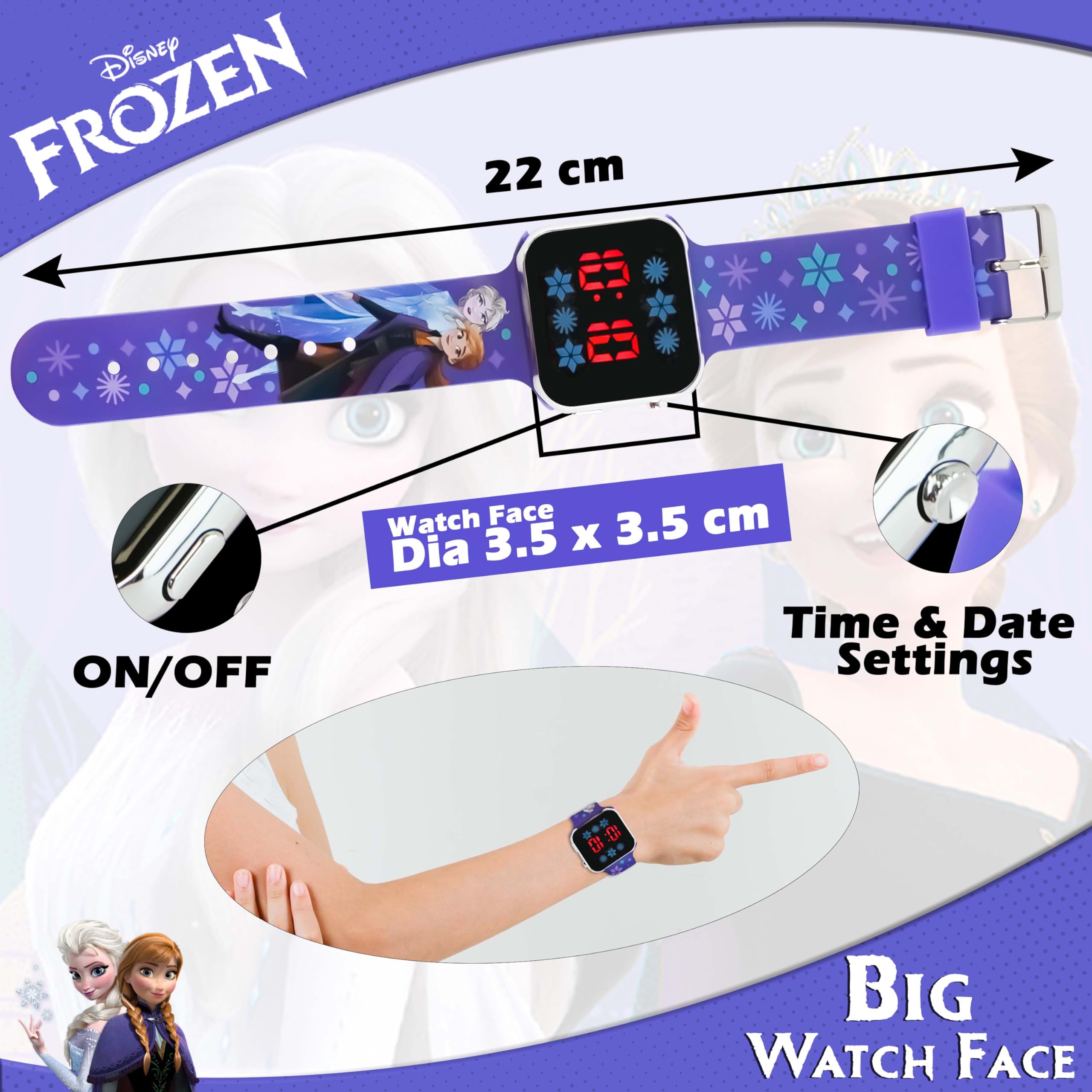LED Kids Sports Watch - Waterproof, Lightweight for Boys & Girls | Outdoor Play & Swimming