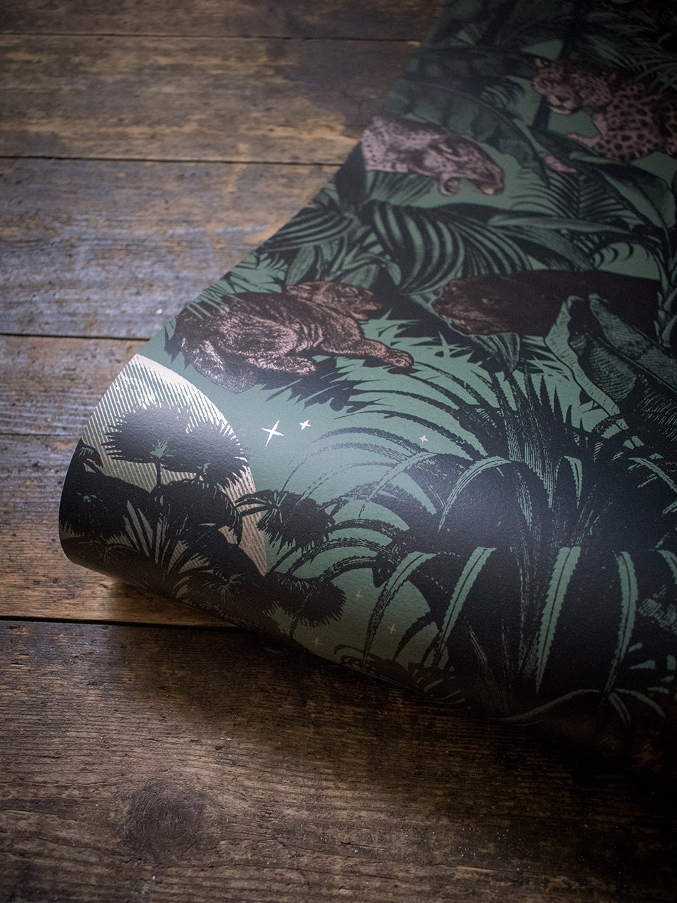 Faunacation Wallpaper Sample - Premium Peel & Stick Removable Wallpaper for Home Decor - Perfect for Bedroom, Living Room, Nursery & Office
