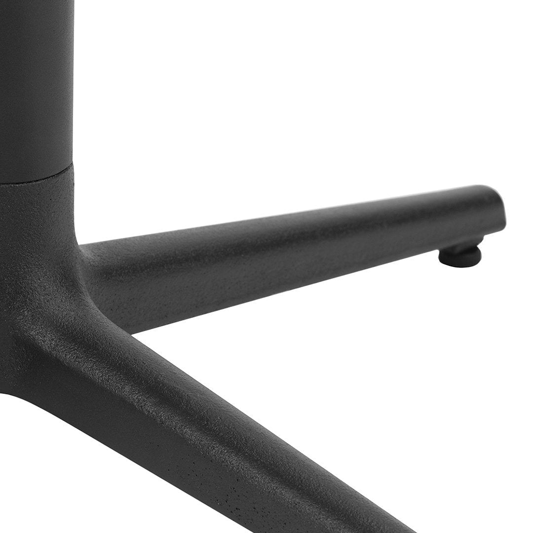 Allez Round Cafe Table - 36 Inch Outdoor Bistro Table for Patio, Garden, and Restaurant - Perfect for Coffee Shops, Dining, and Relaxing