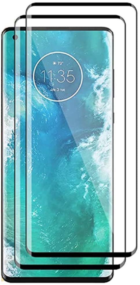 Tempered Glass for Motorola Moto Edge Plus 2020 - 2 Pack Clear Screen Protector for Daily Protection