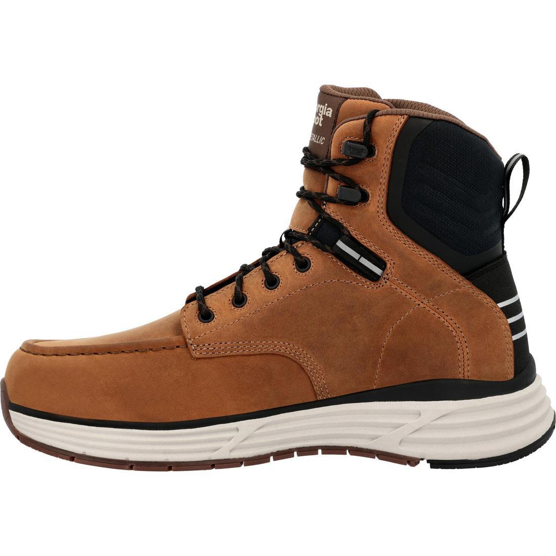 DuraBlend Composite Safety Toe Waterproof Work Boots for Men - Slip Resistant, Comfortable & Lightweight for Construction, Hiking & Outdoor Work