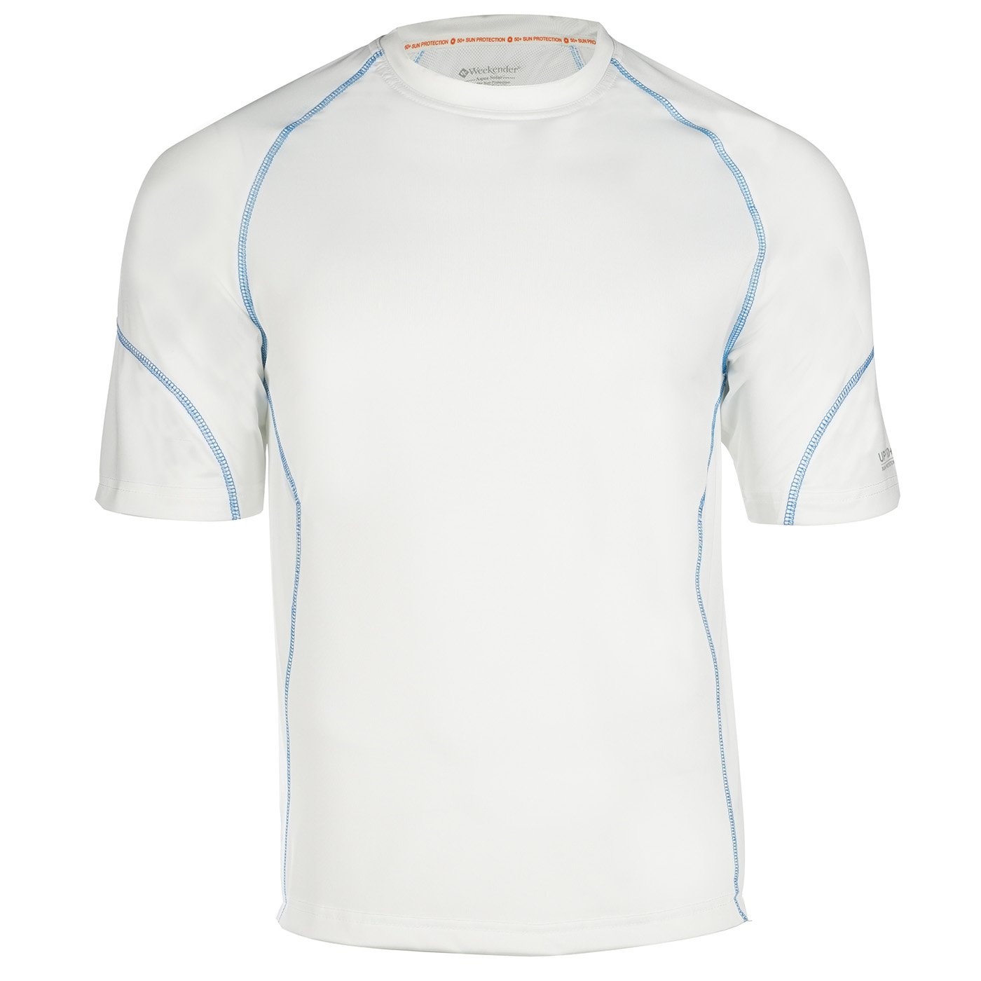 Men's Aqua Solar Rashguard Swim Shirt - UPF 50+ Sun Protection, Quick Dry, Lightweight for Swimming, Surfing & Beach Activities