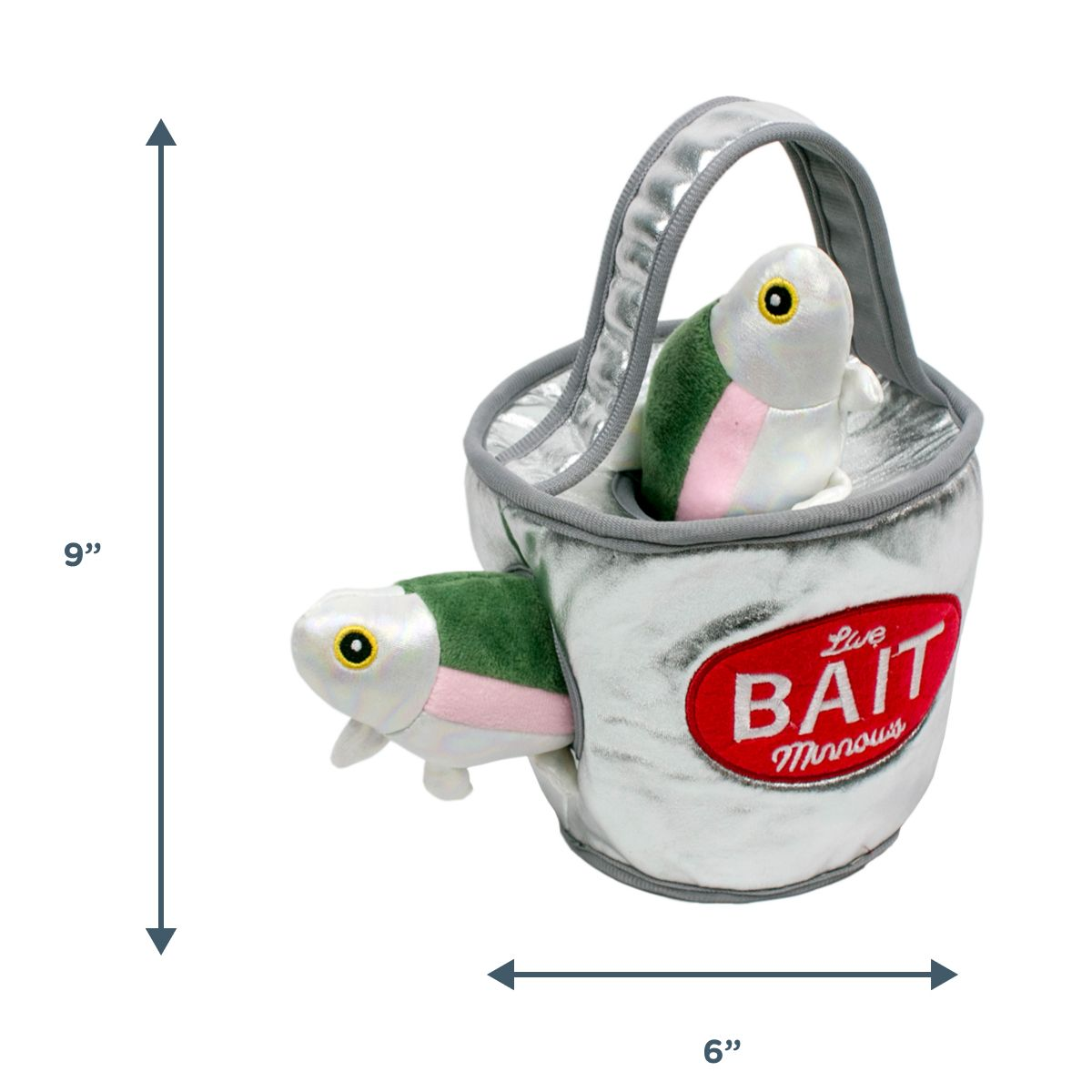 Interactive Squeaky Dog Toy - Bait Bucket Reward Puzzle for Training & Play | Fun Chew Toy for Small & Medium Dogs | Indoor & Outdoor Use