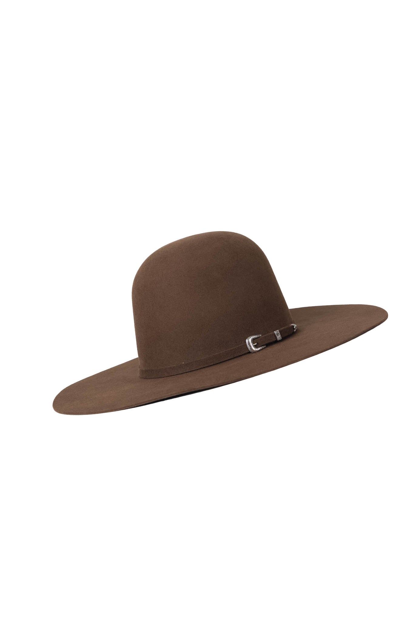 Rock'em 10X Premium Beaver Fur Felt Open Crown Cowboy Hat for Men - Western Rodeo, Ranch Work & Outdoor Adventures