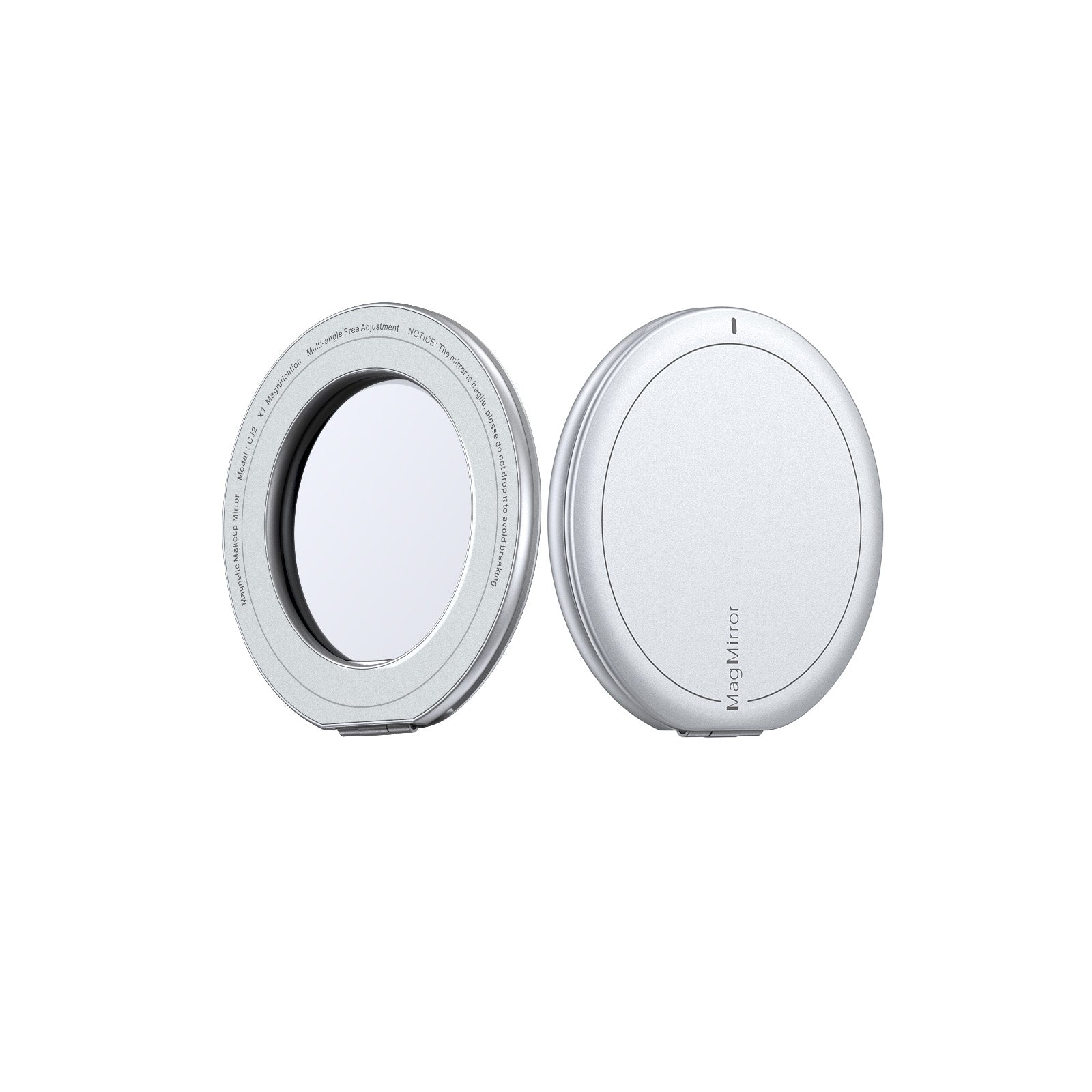 Ostand MagMirror Ring - Magnetic Phone Mirror for Selfies, Vlogging & Makeup | Hands-Free Car Mount, Gym & Travel Accessory