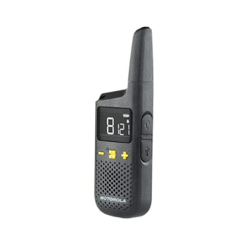 OSAT Motorola XT185 16-Channel UHF Two-Way Radio Twin Pack - Waterproof Walkie Talkies with Long Battery Life for Outdoor Adventures, Construction Sites & Emergency Communication