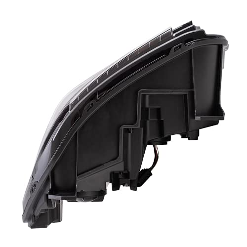 2015 Dodge Charger Driver Side Halogen Headlight Assembly Replacement - Left Hand (LH) Compatible with Dodge Charger Models - Perfect for Night Driving & Road Safety