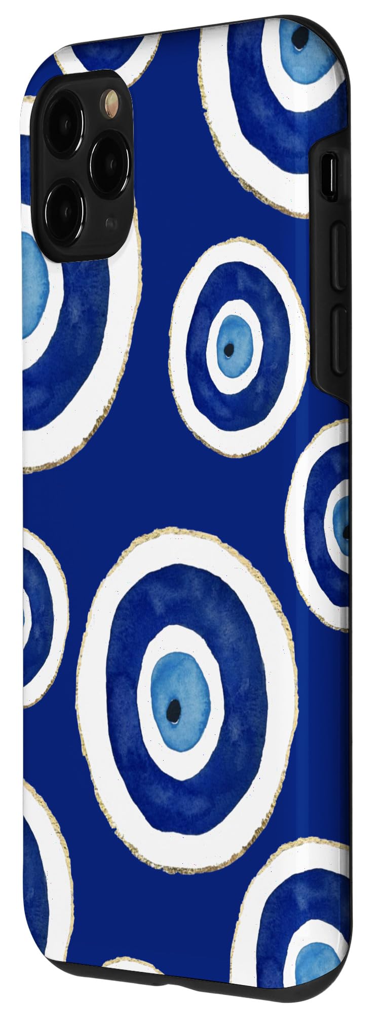 iPhone 11 Pro Case - Slim Protective Evil Eye Blue Cover | Durable Scratch-Resistant Phone Case for Everyday Use & Travel Protection