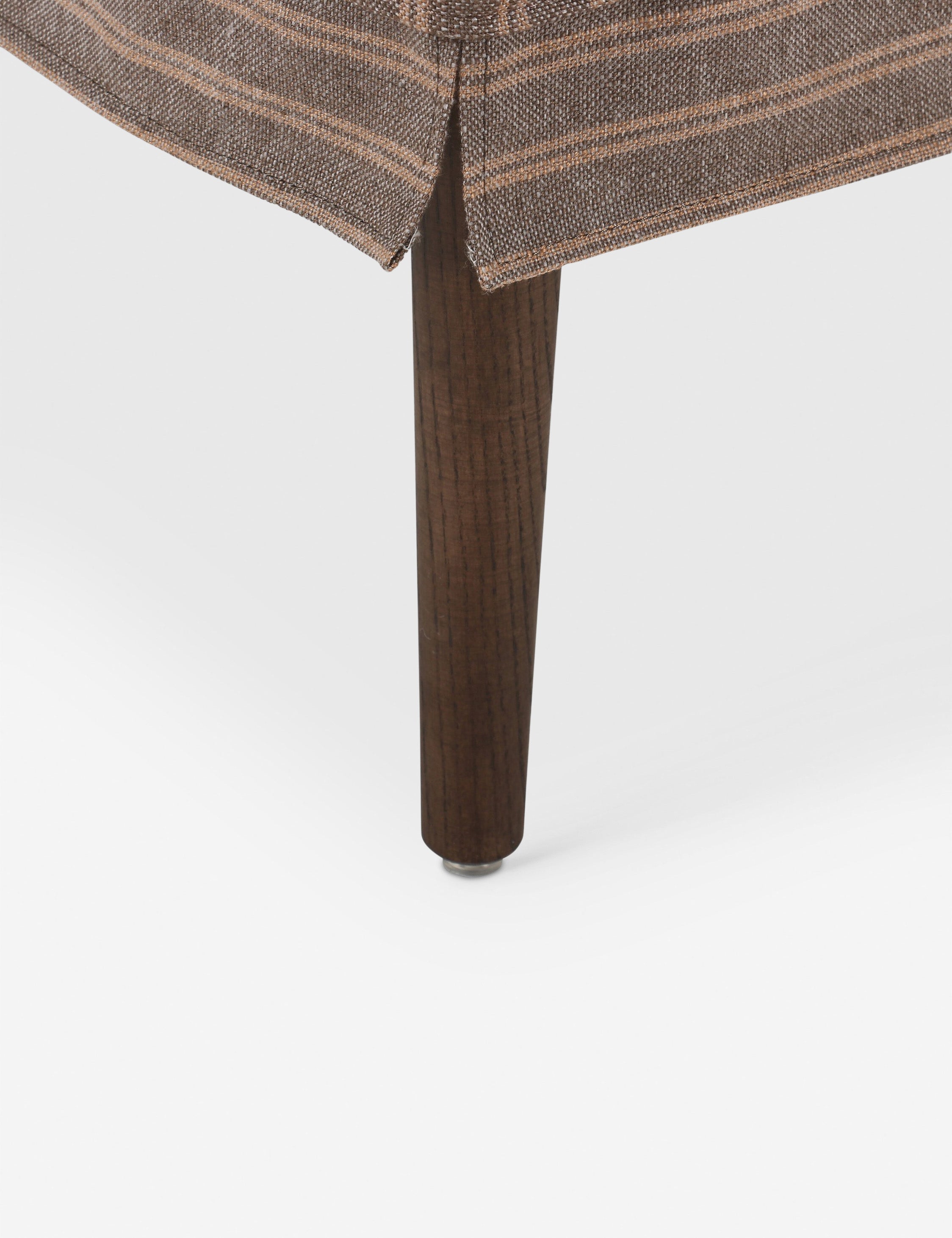 Cole Bench by Amber Lewis x Four Hands - Modern Wooden Entryway Bench with Upholstered Seat - Perfect for Hallway, Living Room & Bedroom Decor