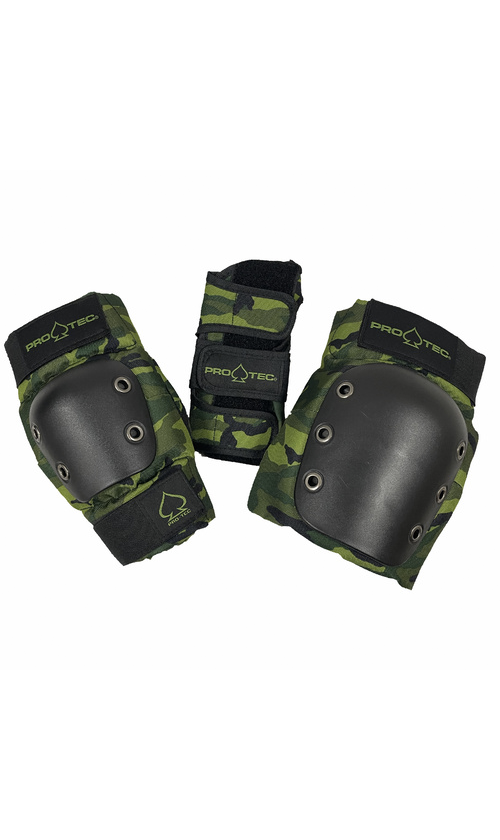 Pro Tec Street Junior Protective Pads - Youth Knee & Elbow Pads Set for Skateboarding, Scooter & Rollerblading - Lightweight Impact Protection Gear for Kids Outdoor Sports Safety
