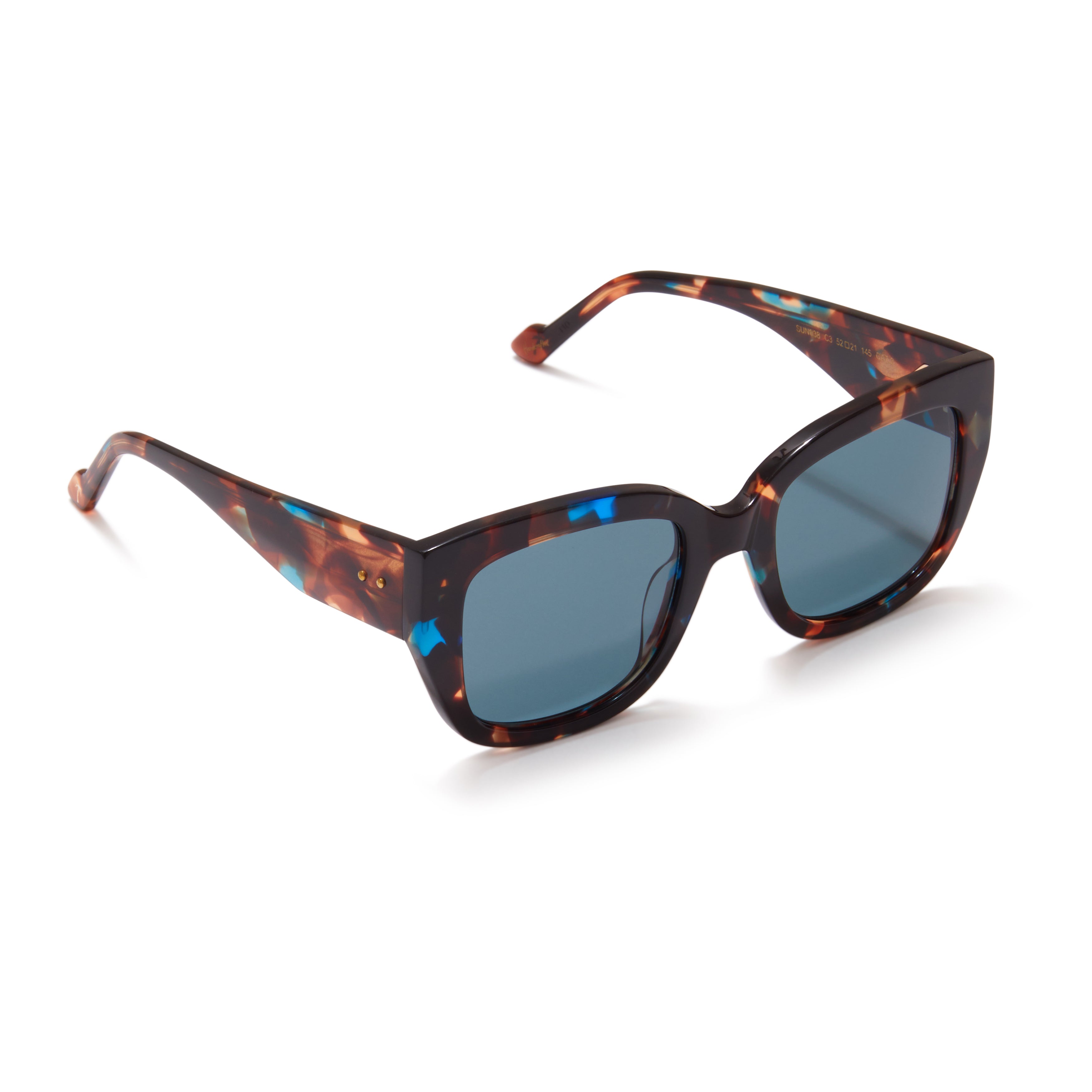 Lottie in Havana with Blue Injection - Stylish Women's Dress for Summer Vacations, Beach Outings & Casual Wear