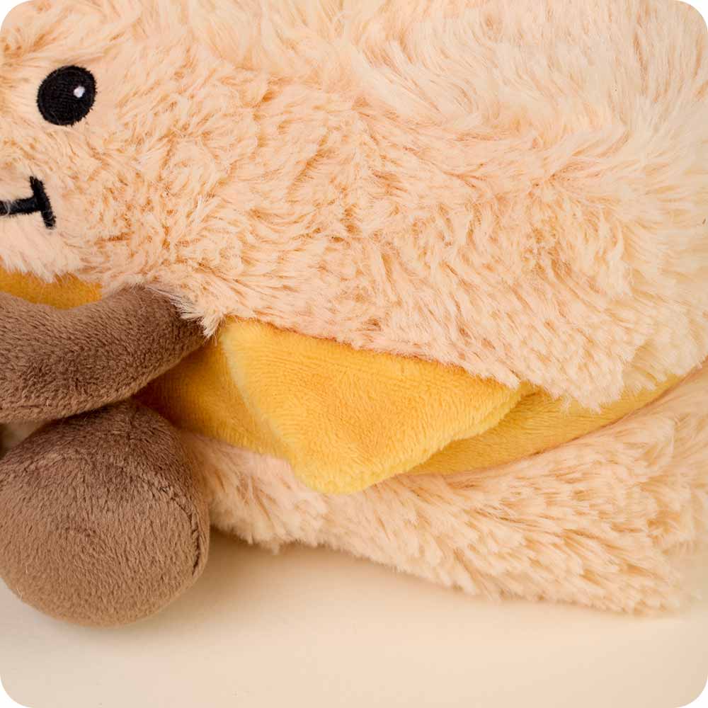 Grilled Cheese Warmies - Cozy Microwaveable Heating Pad for Stress Relief & Pain Relief - Perfect for Cold Days, Relaxation & Comfort at Home or Office