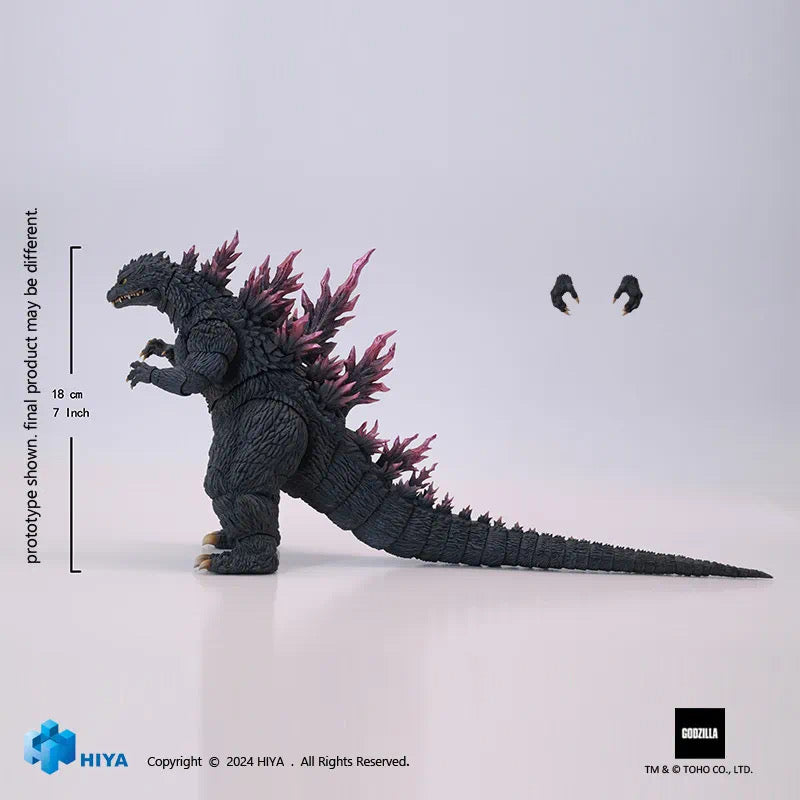 Pre-Order Hiya 7-Inch 18cm Godzilla 2000 Action Figure - Highly Detailed Collectible Toy for Movie Fans & Display - Perfect for Collectors, Gifts, and Home/Office Decoration