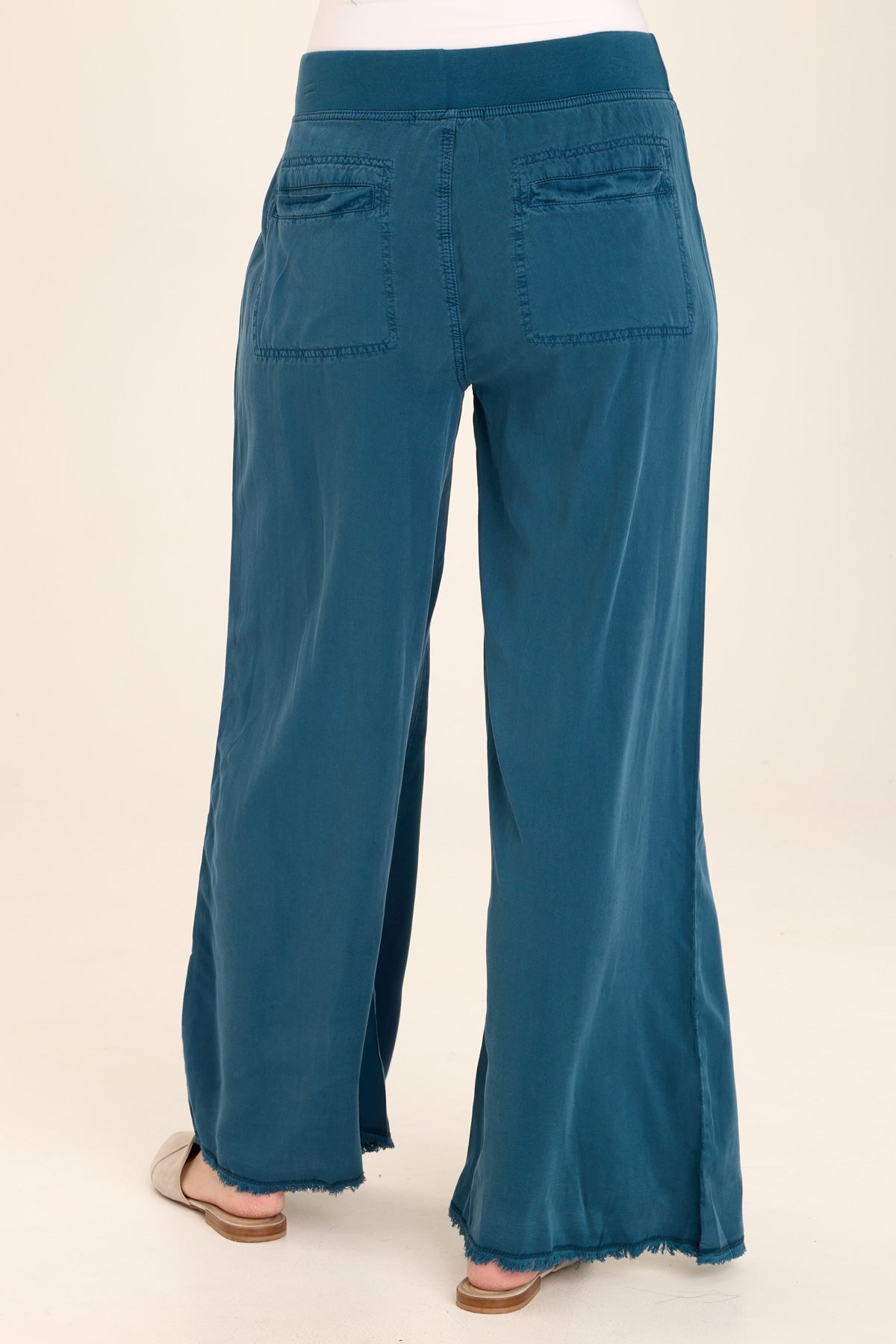 Lightweight Twill Beach Pants for Women - Comfortable Summer Casual Trousers with Elastic Waist - Perfect for Vacation, Travel, and Outdoor Activities
