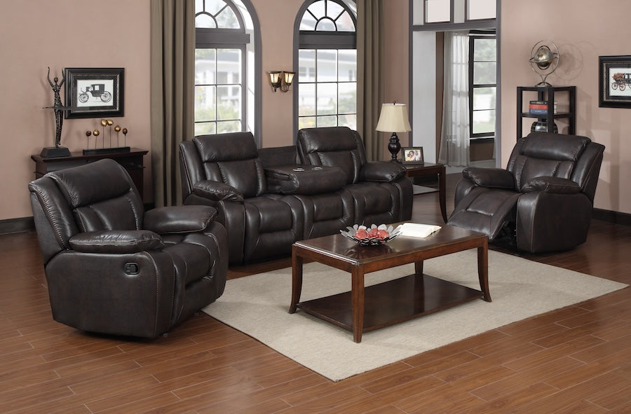 Premium Hudson Recliner Lounge Suite - Modern Comfortable Living Room Furniture for Relaxation & Entertainment - Perfect for Home Theater, Gaming & Family Gatherings