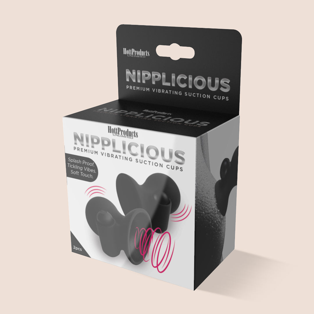 Nipplicious Vibrating Nipple Suction Cups - Rechargeable Adult Nipple Stimulator for Enhanced Pleasure | Perfect for Couples Play, BDSM, and Solo Sensual Exploration