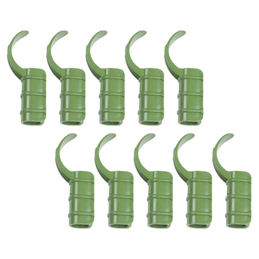 15pcs Greenhouse Temperature Film Buckle Clips - Heavy Duty Gardening Tent Clamps for Plant Shelters, Tunnel Hoops & Shading Nets - Durable Gardening Accessories for Greenhouse, Hydroponics & Outdoor Plant Protection