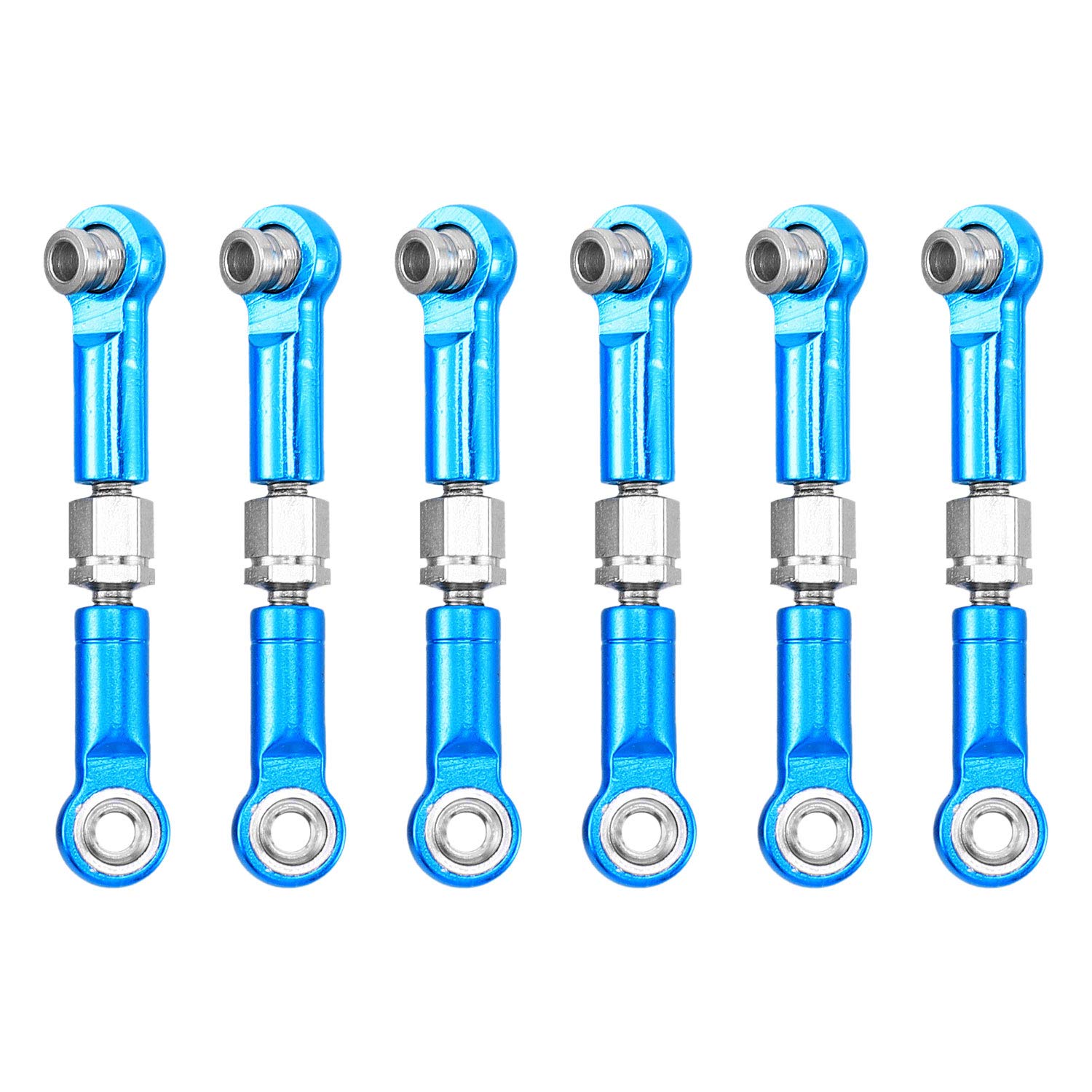 Adjustable RC Steering Pull Rod Set for 1/18 A959-B A969 A979 K929 RC Cars - Upgrade Steering Performance for Off-Road Racing & Drifting