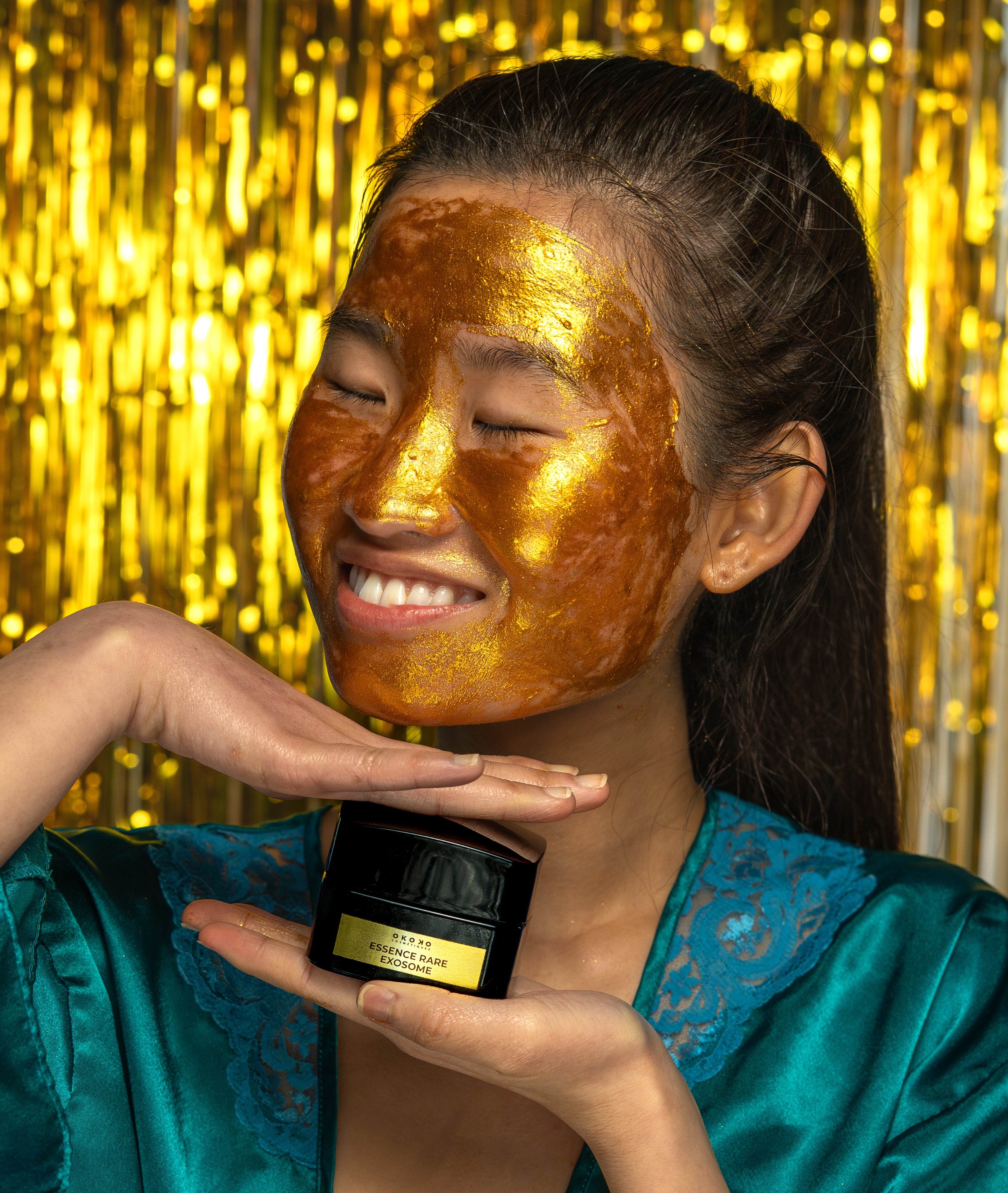Essence Rare Precious Gold Face Mask - Luxurious Anti-Aging Skincare Treatment for Glowing Skin | Spa Night & Special Occasion Self-Care