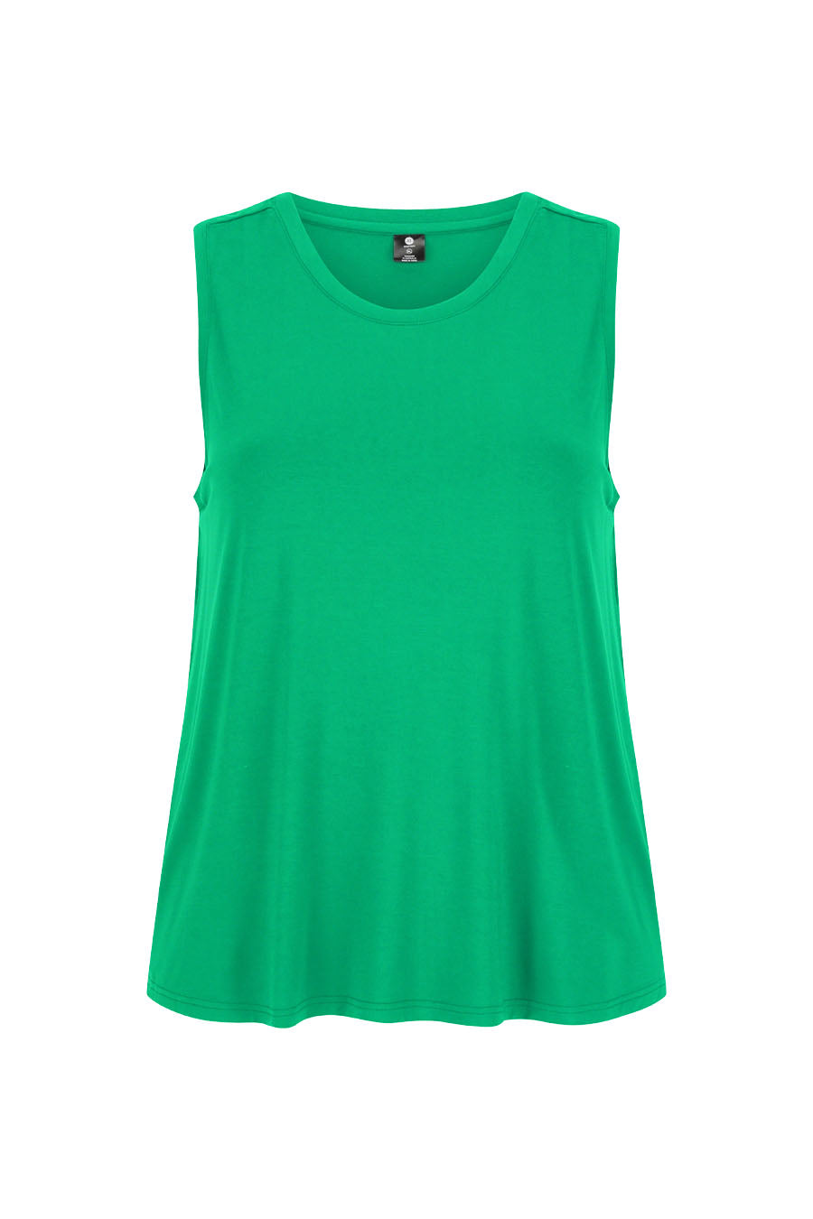 Classic Bamboo Tank Top for Women - Soft & Breathable Kelly Green Summer T-Shirt - Perfect for Casual Wear, Beach Outfits & Yoga Sessions