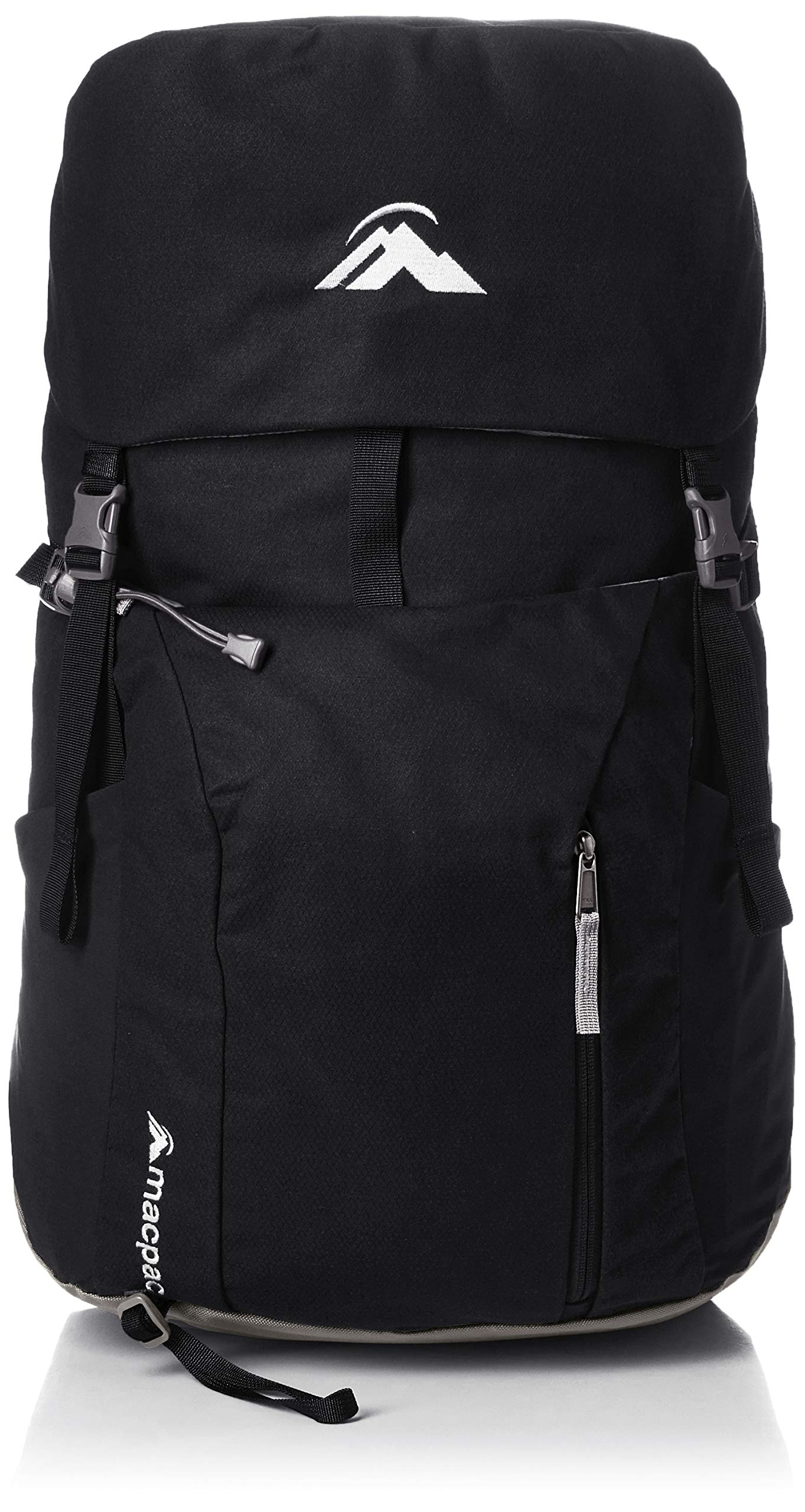 Macpac Black Backpack - Durable & Lightweight Hiking Daypack for Outdoor Adventures, Travel & School