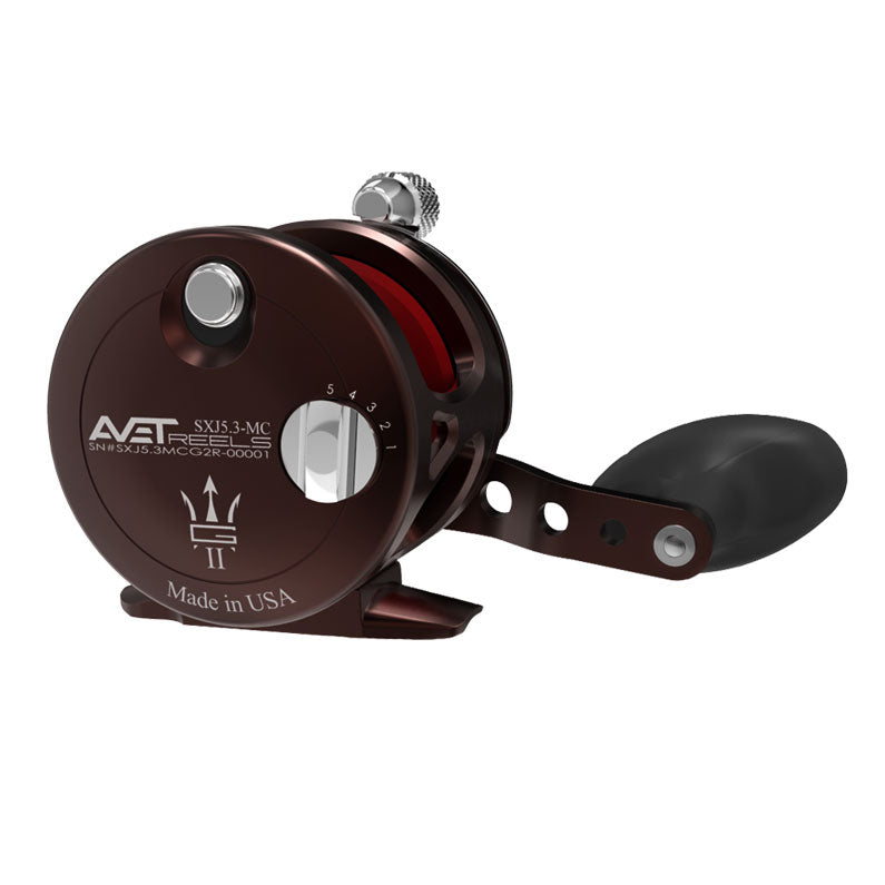 Avet G2 SXJ 5.3 Magic Cast Fishing Reel - Saltwater & Freshwater Spinning Reel for Offshore & Inshore Fishing - Perfect for Casting, Trolling & Jigging