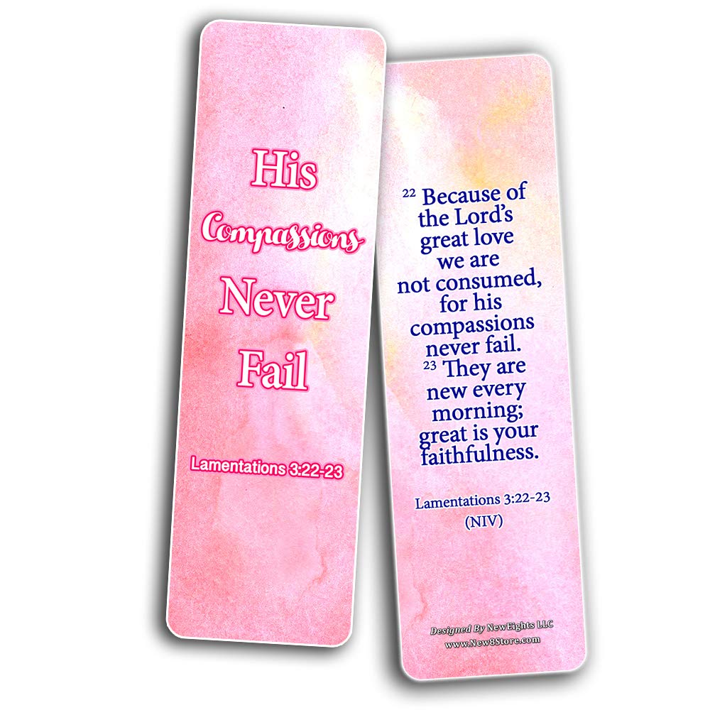 30-Pack Bible Verse Bookmarks Series 2 - Inspirational Scripture Cards for Bible Study, Church Ministry & Classroom Gifts - Perfect for Devotional Use, Teacher Appreciation & Stocking Stuffers