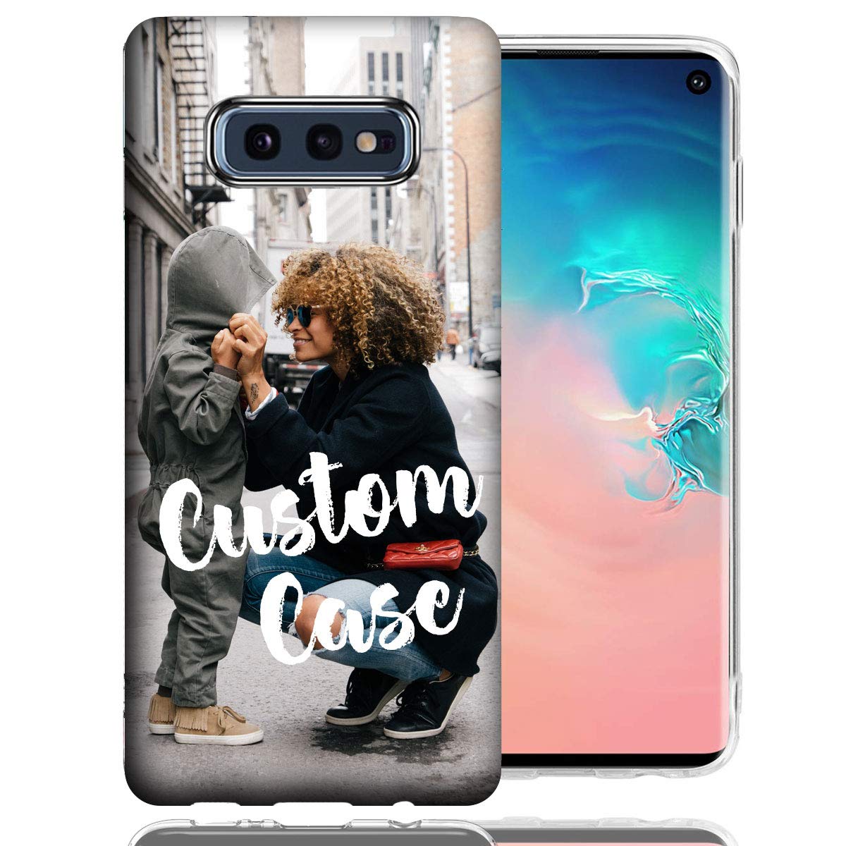 Custom Photo Phone Case for Samsung Galaxy S10e - Personalized Design Your Own Phone Cover - Perfect for Gifts, Travel & Everyday Protection