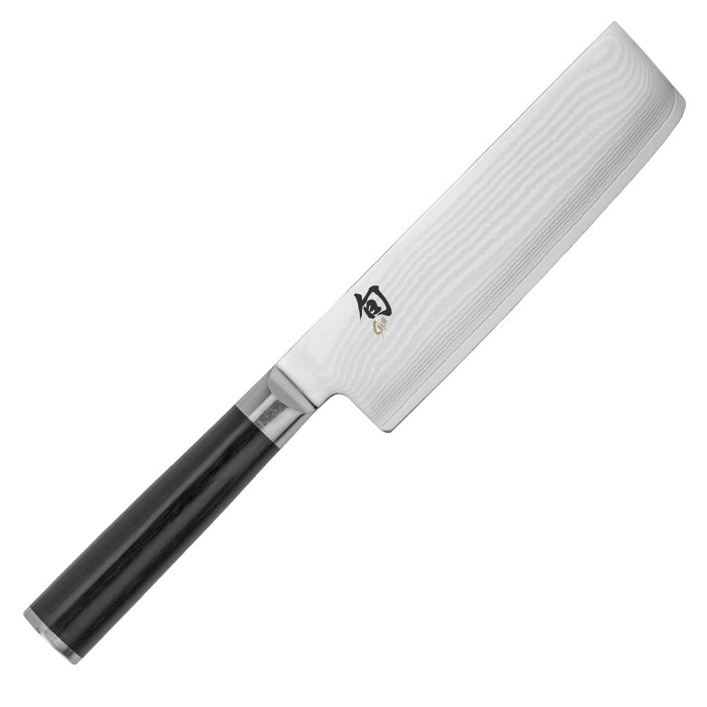 Shun Classic Nakiri Japanese Vegetable Knife - 6.5 Inch Premium Damascus Steel Blade - Perfect for Slicing, Dicing & Chopping Vegetables - Ideal for Home Chefs & Professional Kitchens