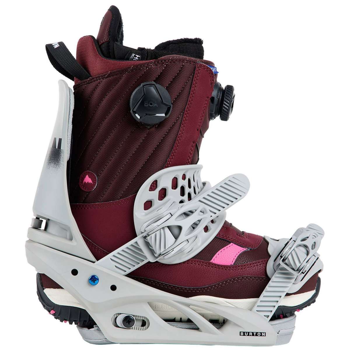 Burton Women's Lexa X Snowboard Binding 2024 - All-Mountain Performance for Female Riders | Perfect for Freestyle & Powder Snowboarding