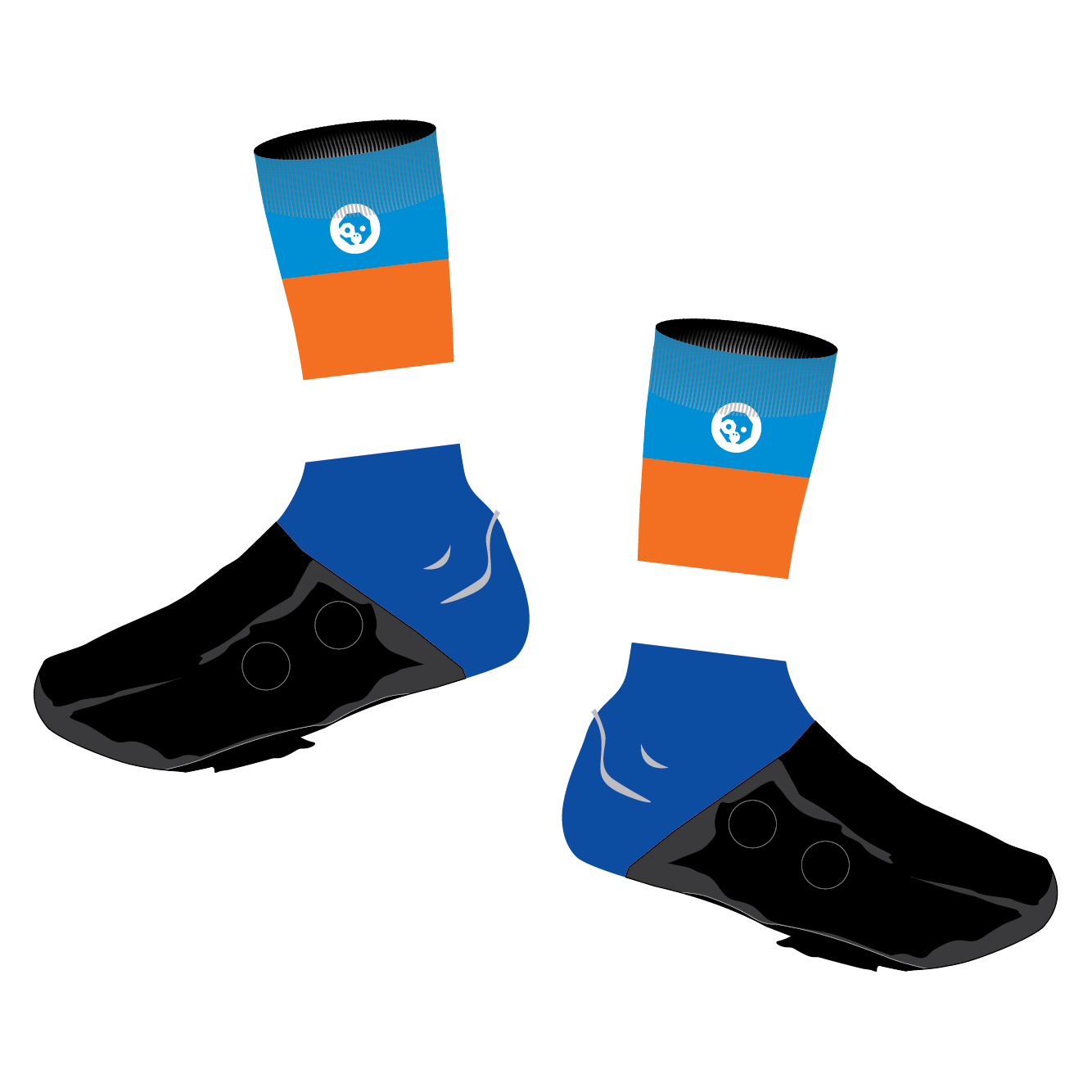 Aero Overshoes - Waterproof Cycling Shoe Covers for Men & Women - Windproof & Reflective for Safety - Perfect for Road Biking, Commuting & Winter Cycling